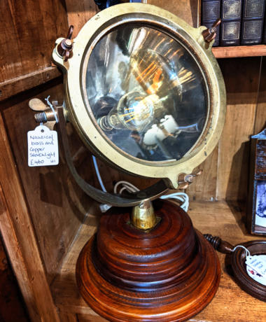 U01 Nautical Brass Copper Searchlight 460 01