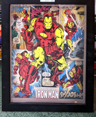 U037 Framed Marvel Comics Print Iron Man 20 01