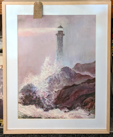 U07 Framed Lighthouse Print 65 01