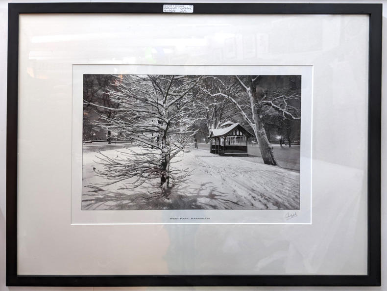 U07 Signed Harrogate West Park Print 45 01