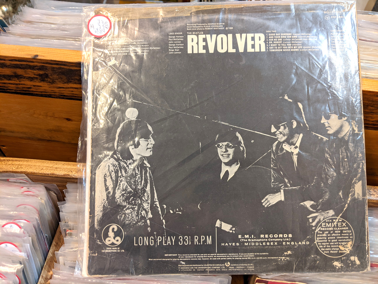 U07 The Beatles Revolver Original Vinyl 50 _01