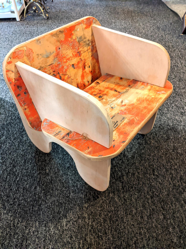 U08 Hand Crafted Childs Chair 65 03