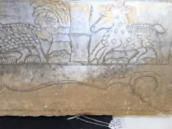 U101 Tang Dynasty Sandstone Bas Relief Carving 7Th 8Th Cantury 1700 03