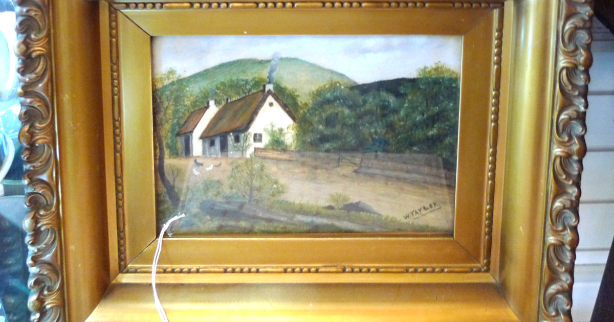 U109 Original Oil Painting by W.Taylor _02_ 100_01