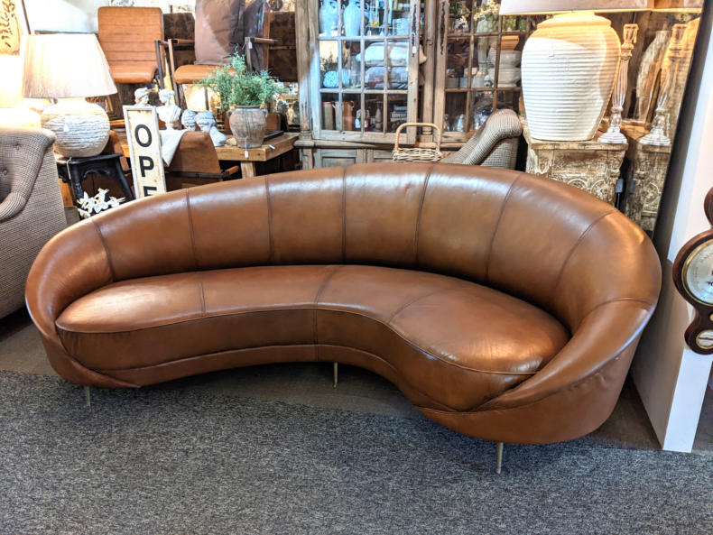 U11 The Jane Hand Crafted Italian Buffalo Leather Sofa With Antique Brass Feet Tanned And Coloured In Italy 1795 01