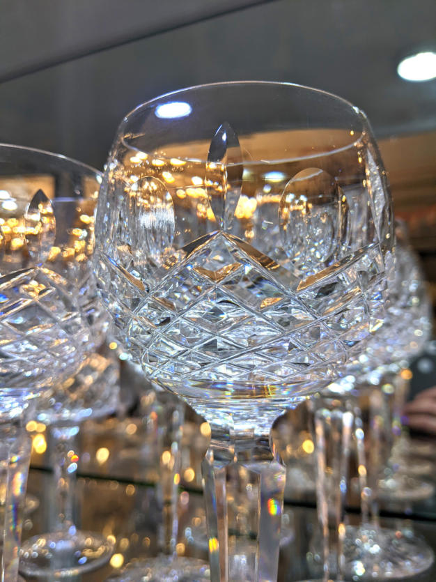 U115 6X Waterford Crystal Glasses 120 02