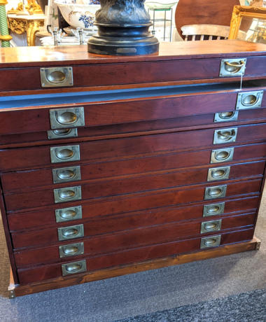U14 Edwardian Specimen Drawers 395 01