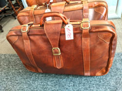 U14 The Bridge Small Leather Suitcase With Storage Bag 195 01