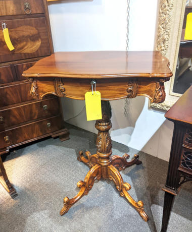 U15 Continental Single Draw Side Table With Key 95 011