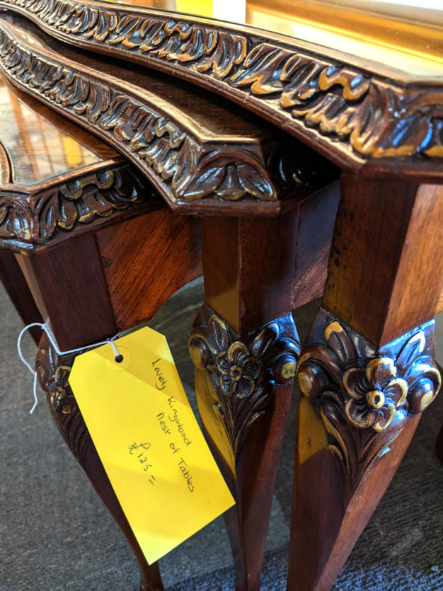 U15 Lovely Kingwood Nest Of Tables 125 02