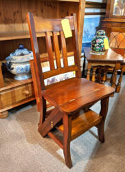 U15 Mahogany Library Steps 125 03