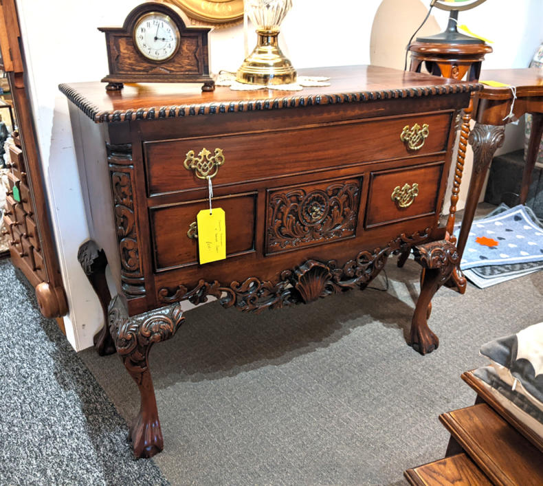 U15 Stunning Mahogany 4 Drawer Chest 255 01