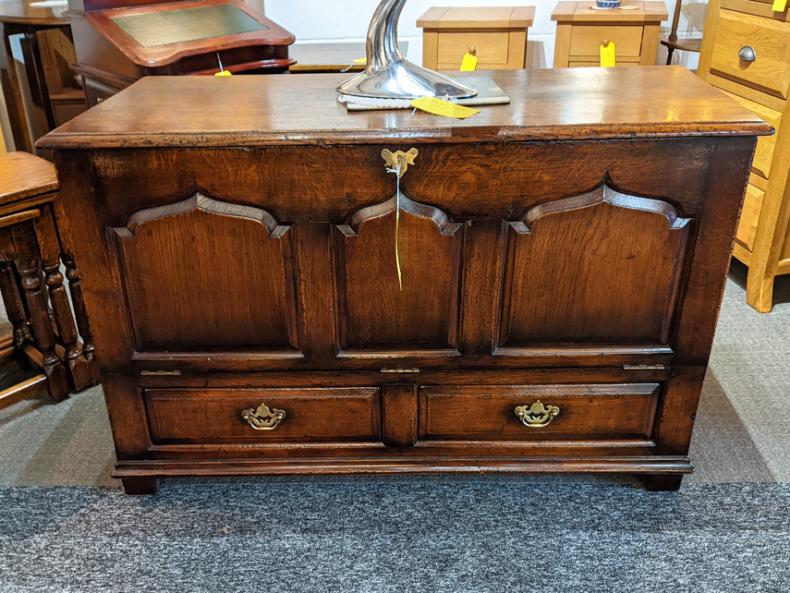 U15 Stunning Mule Chest With Fall Front 2 Drawers By Titchmarsh Goodwin 195 01