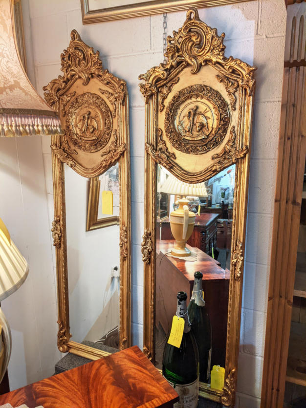 U15 Superb Louis Xv Style Gold Mirror 225 2 Available 01