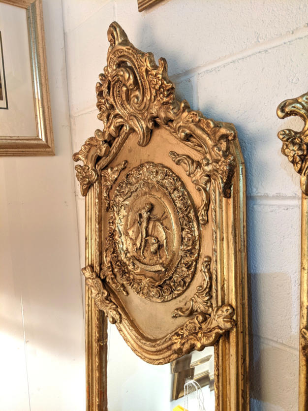 U15 Superb Louis Xv Style Gold Mirror 225 2 Available 02