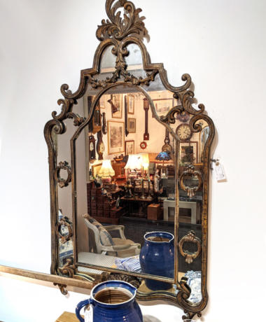 U16 Large Ornate French Mirror 285 01
