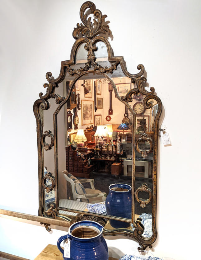 U16 Large Ornate French Mirror 285 01