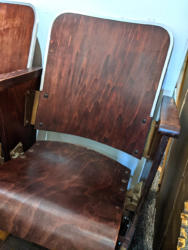 U18 French Art Deco Theatre Seats From Theatre In Lyon Surprisingly Comfortable 275 02