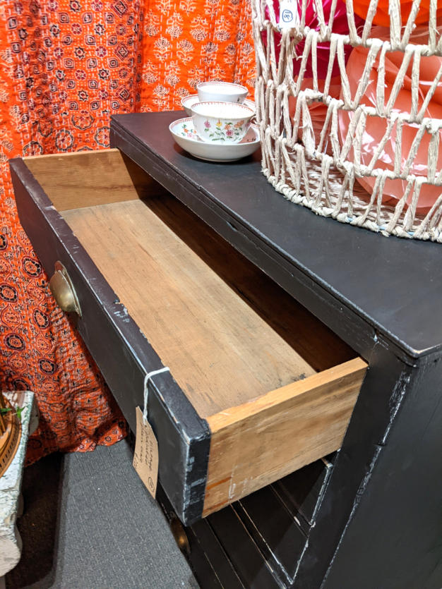 U18 Vintage Painted Plan Chest 220 02