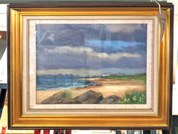 U24 Framed Seashore Scene 100 01