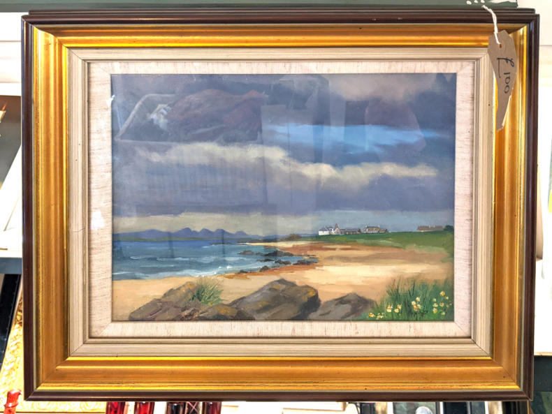U24 Framed Seashore Scene 100 01