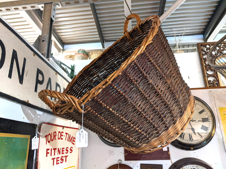 U28 Wicker Log Basket 30 01