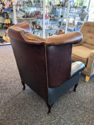 U30 Queen Anne Patchwork Chair 599 04