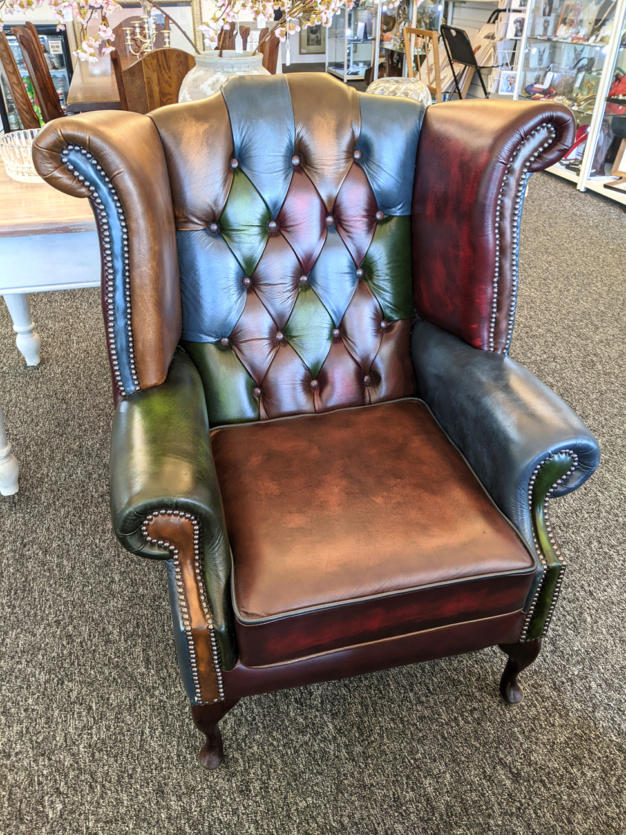 U30 Queen Anne Patchwork Chair 599 01