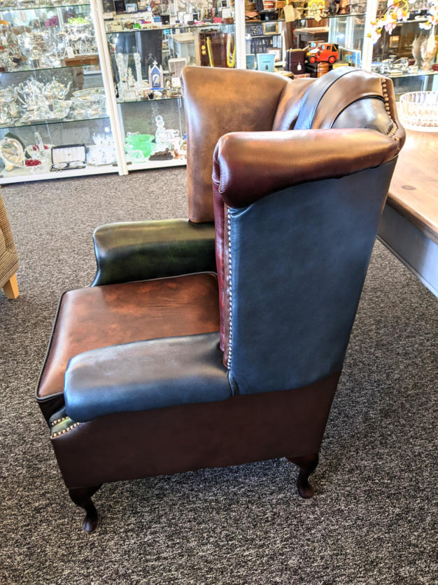 U30 Queen Anne Patchwork Chair 599 02