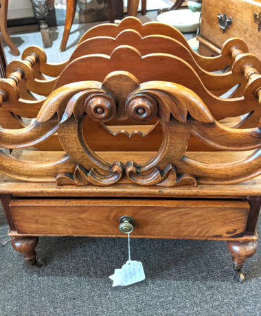 U39 C19Th Mahogany Canterbury 120 01