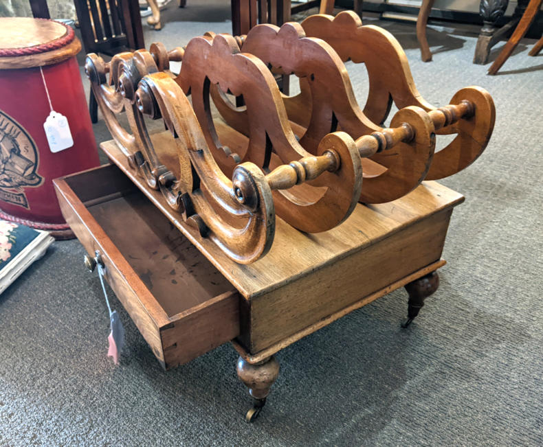 U39 C19Th Mahogany Canterbury 120 02