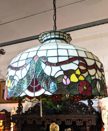 U40 Tiffany Ceiling Light 180 04