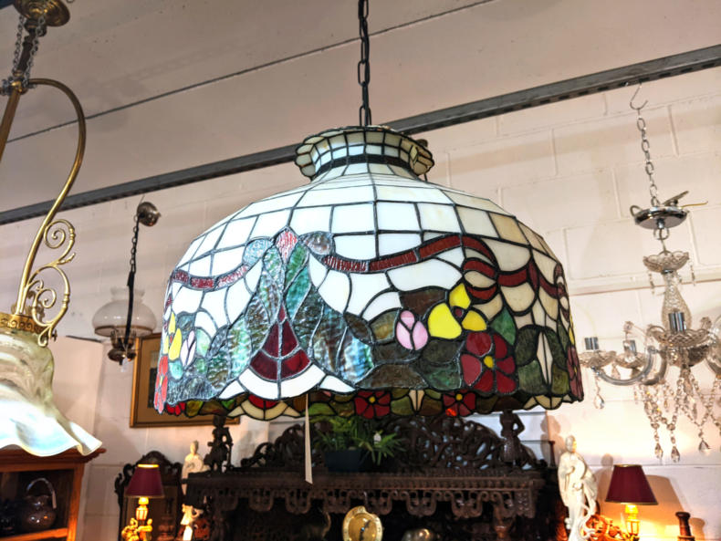 U40 Tiffany Ceiling Light 180 04