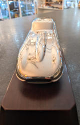 U50 Silver Art Deco E Type Style Desk Ornament 03