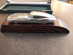 U50 Silver Art Deco E Type Style Desk Ornament 04