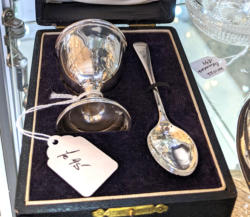 U52 Silver Egg Cup Spoon Birmingham 1949 95 01A