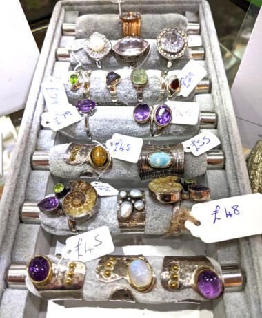 U72 Gemstone Ring Selection Priced Individually 29 145 01