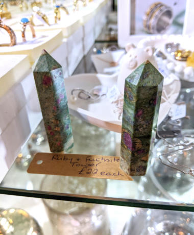 U72 Ruby Fuchsite Tower 22 01