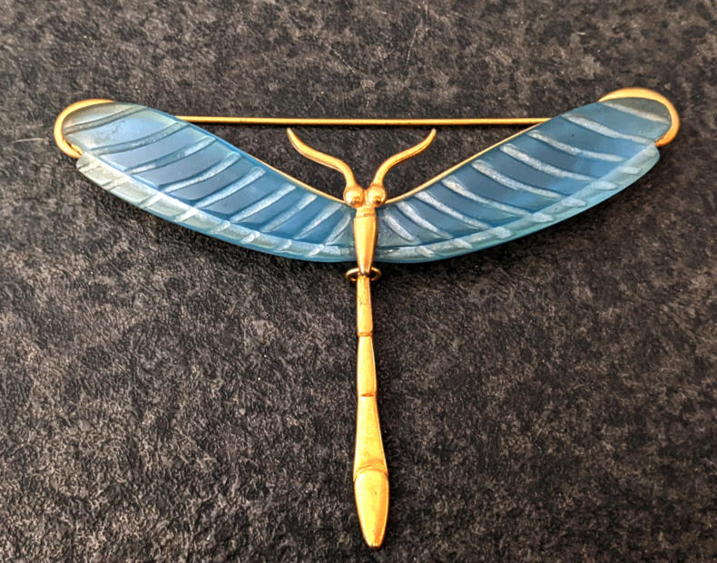 U93 French Dragonfly Brooch 445 012