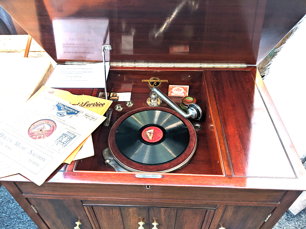 Viva Tonal Columbia Grafonola 1910, Working and with Records, 245 _06