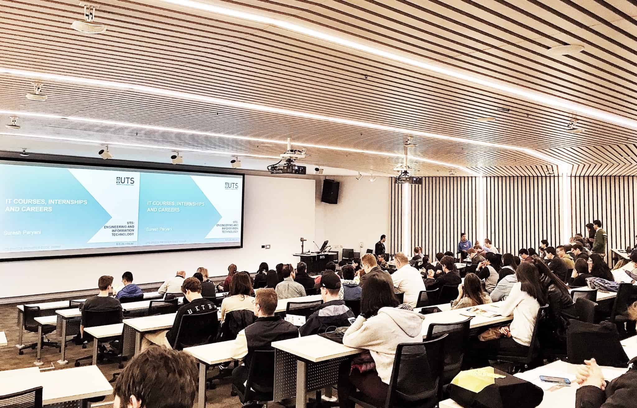 aula numa universidade