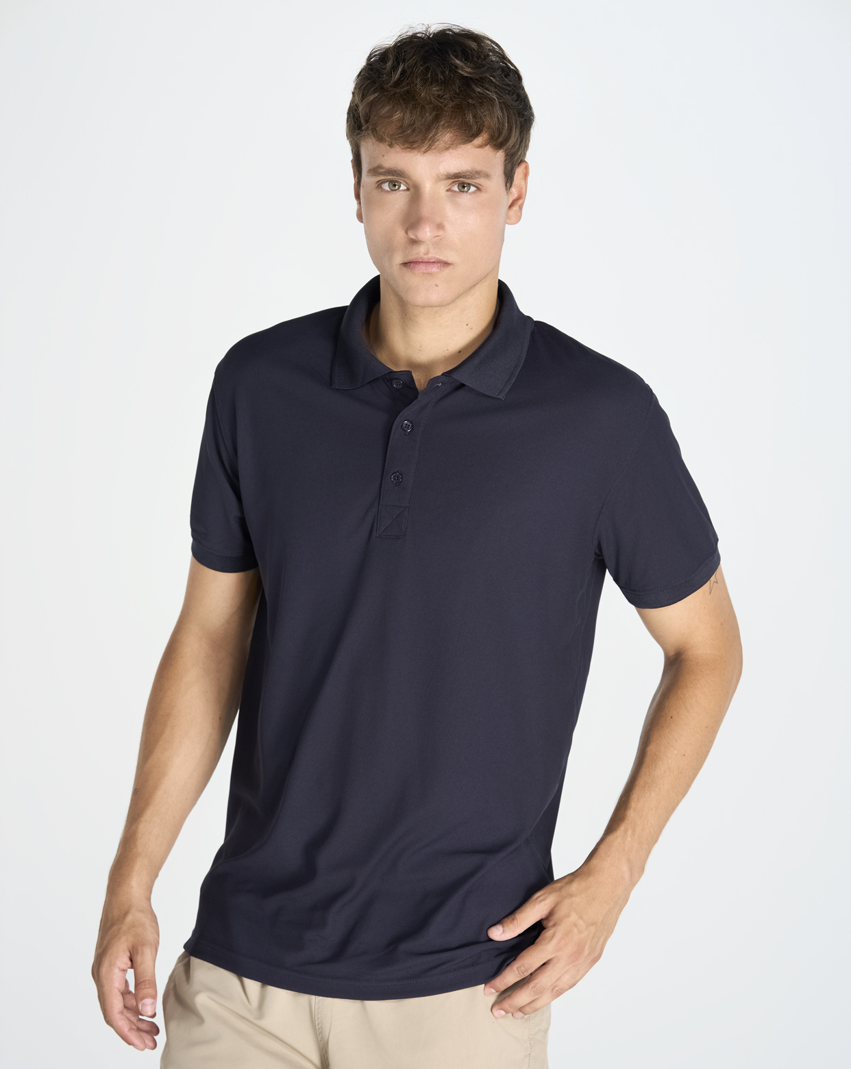 Pique Polo Man