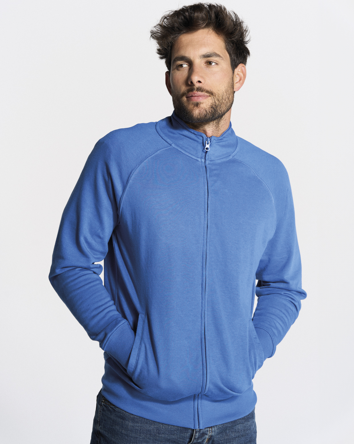  JHK Full Zip French Terry Sweatshirt