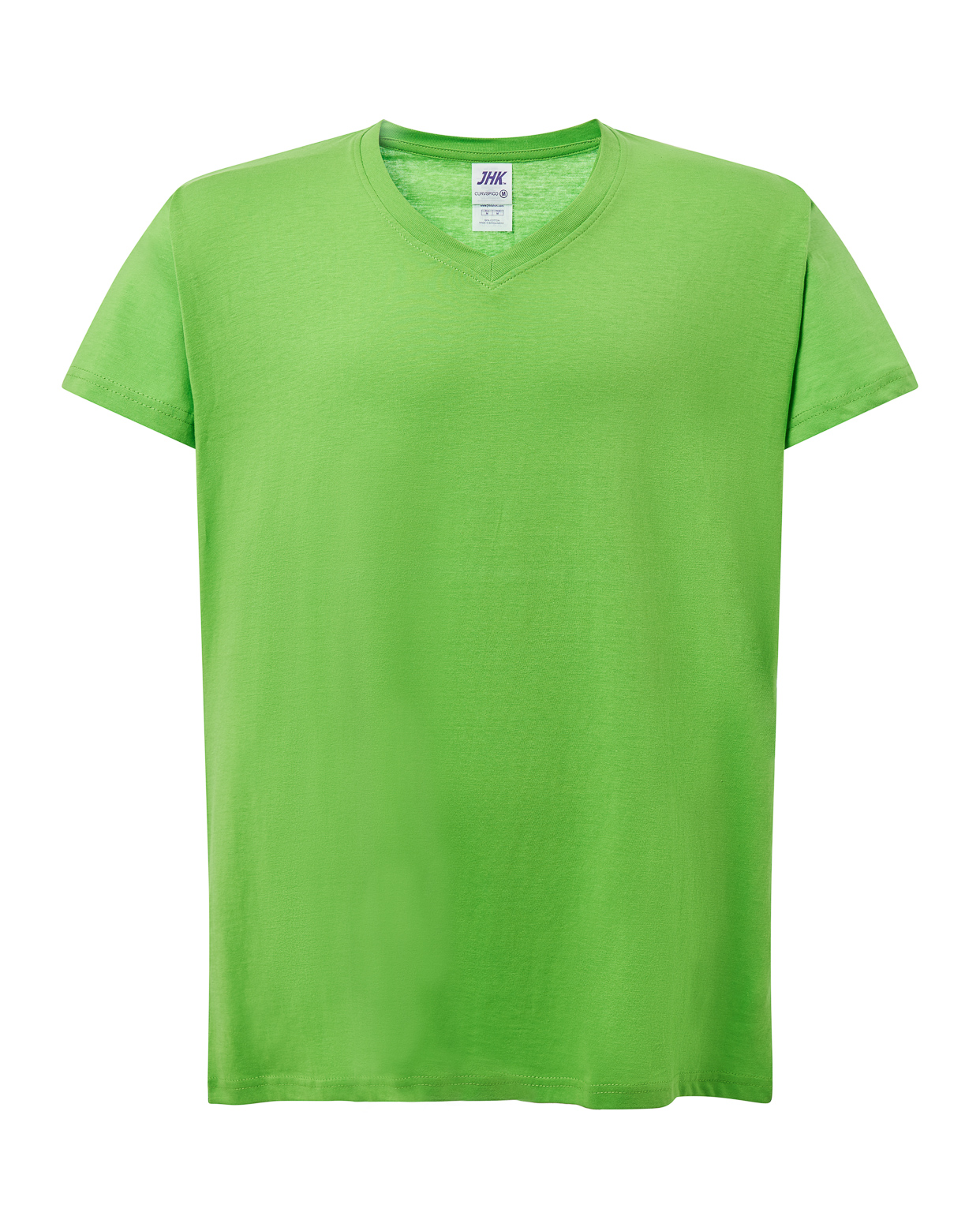 Curves V-Neck Lime