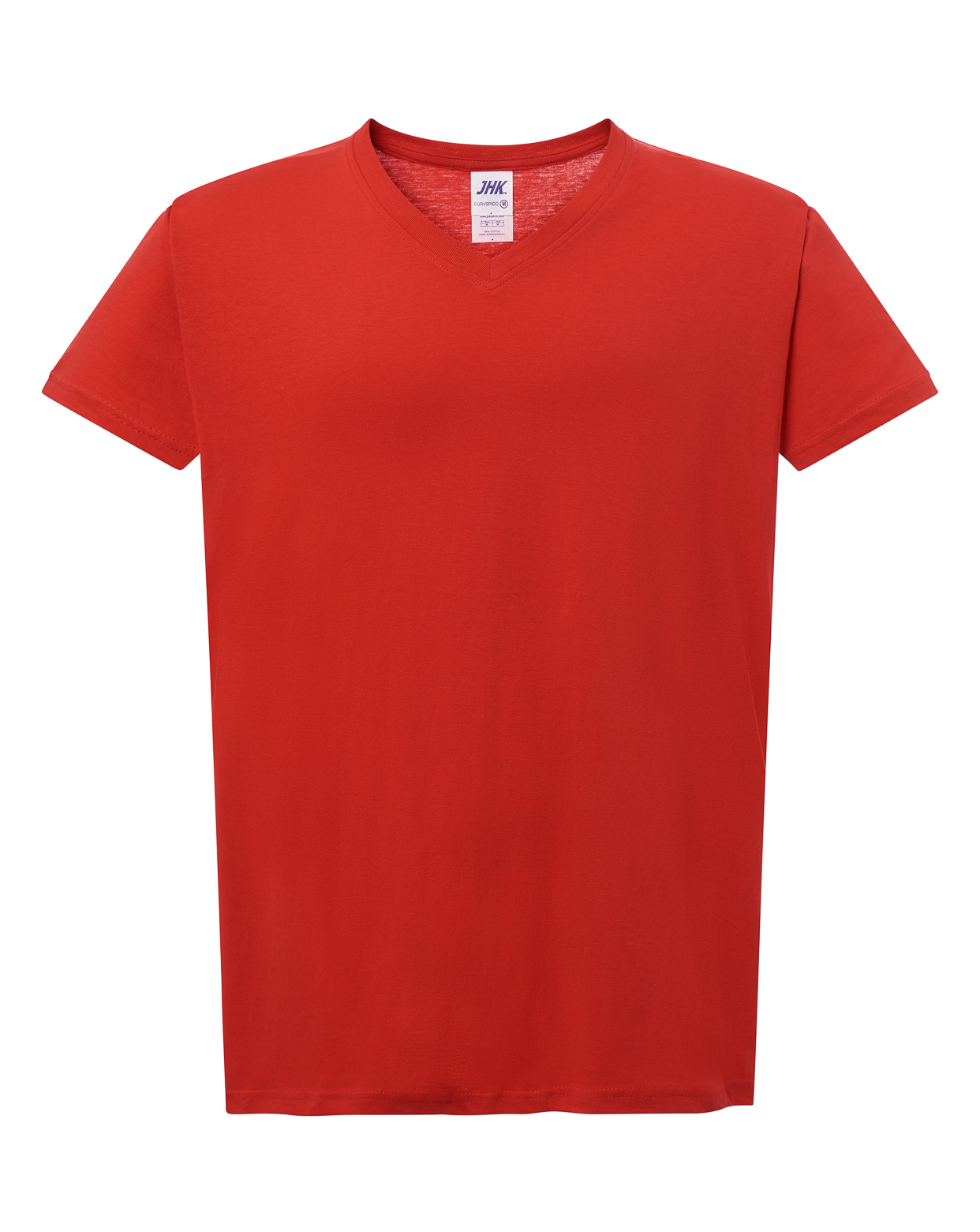 Curves V-Neck Red