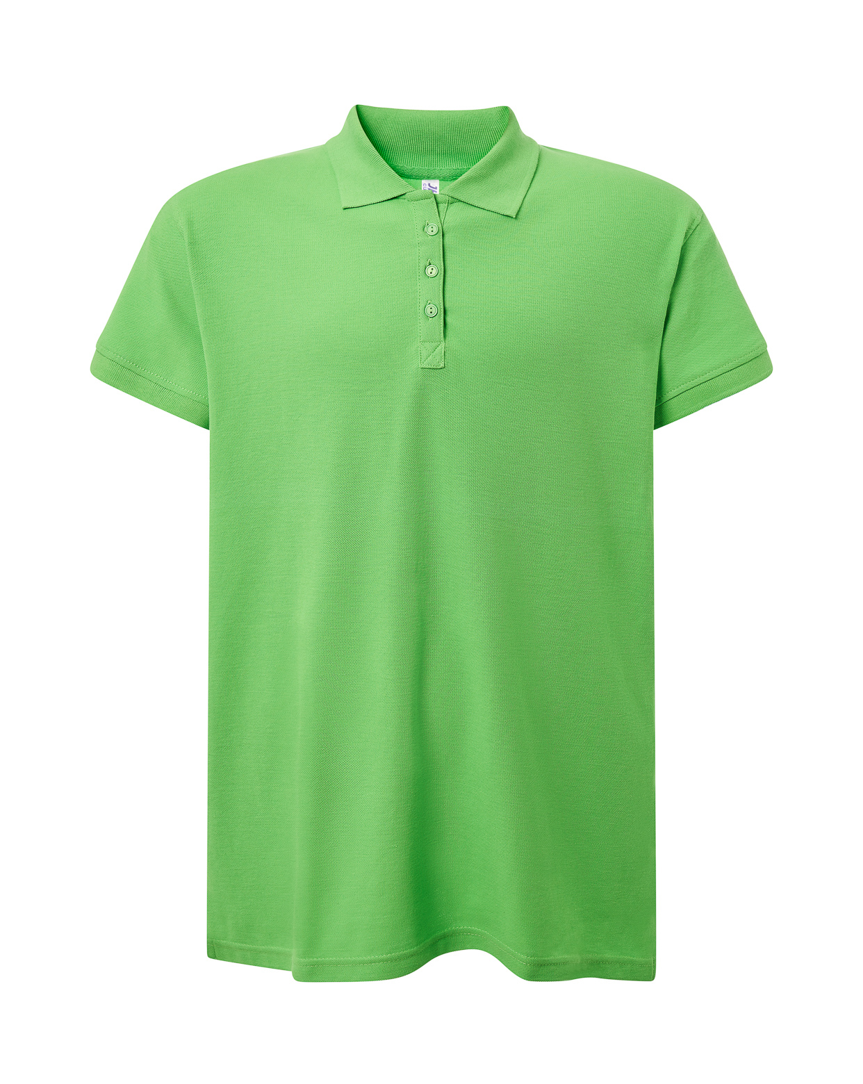 Curves Polo Lime