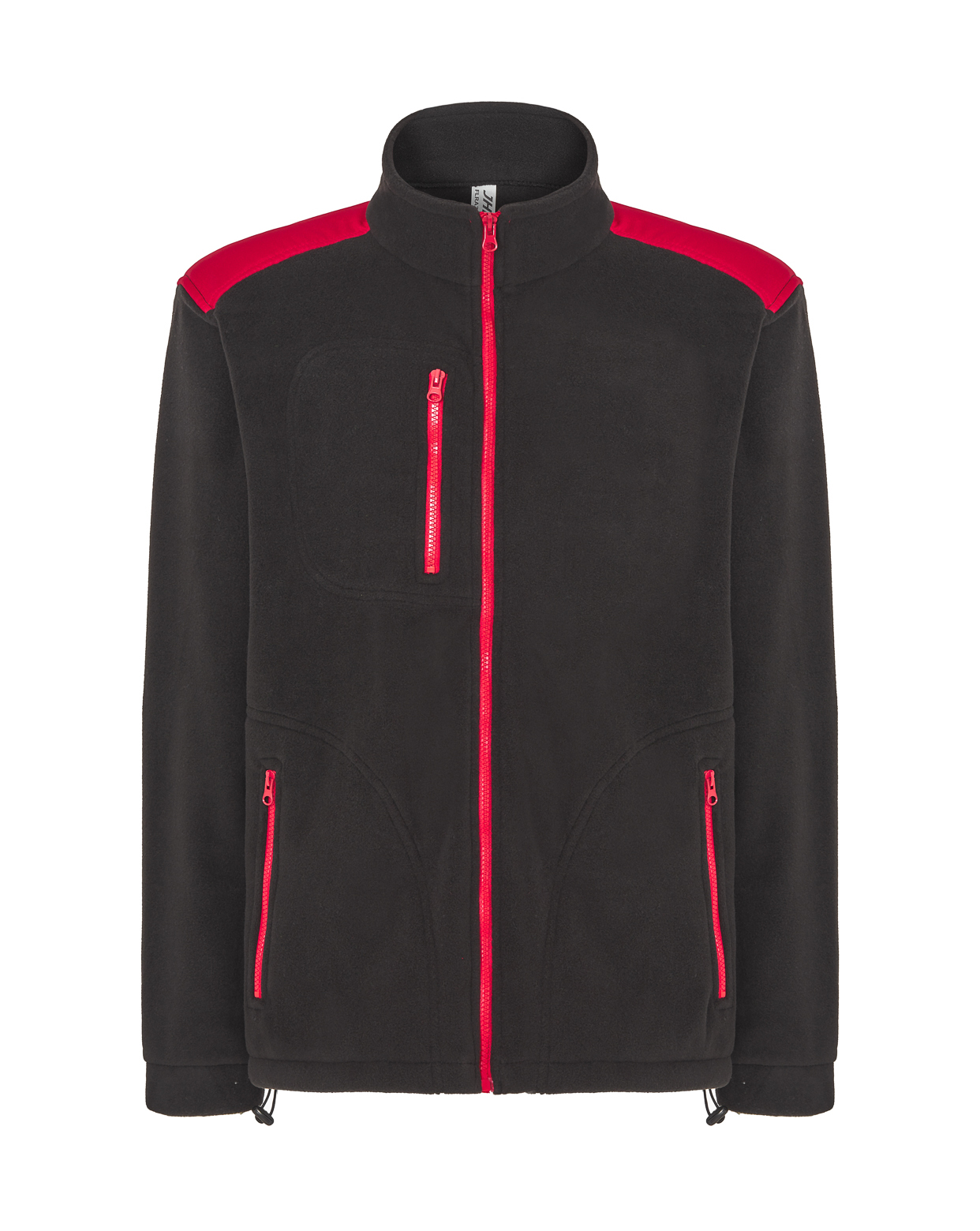 Polar Fleece 340 Black/Red