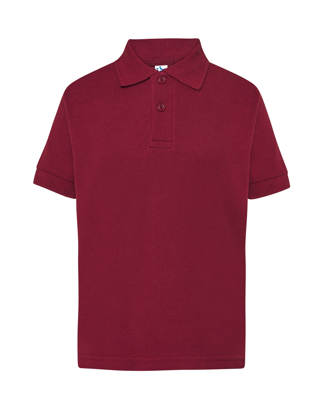 Kid Unisex Polo Burgundy