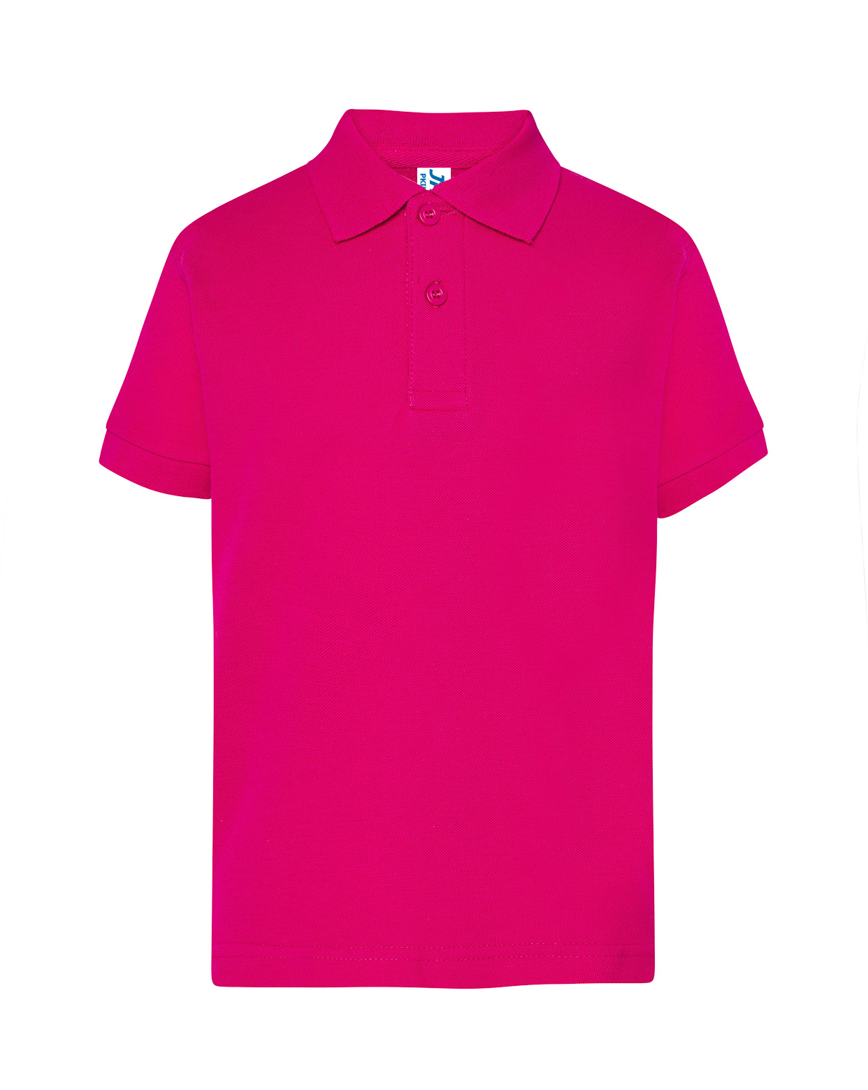Kid Unisex Polo Fucsia