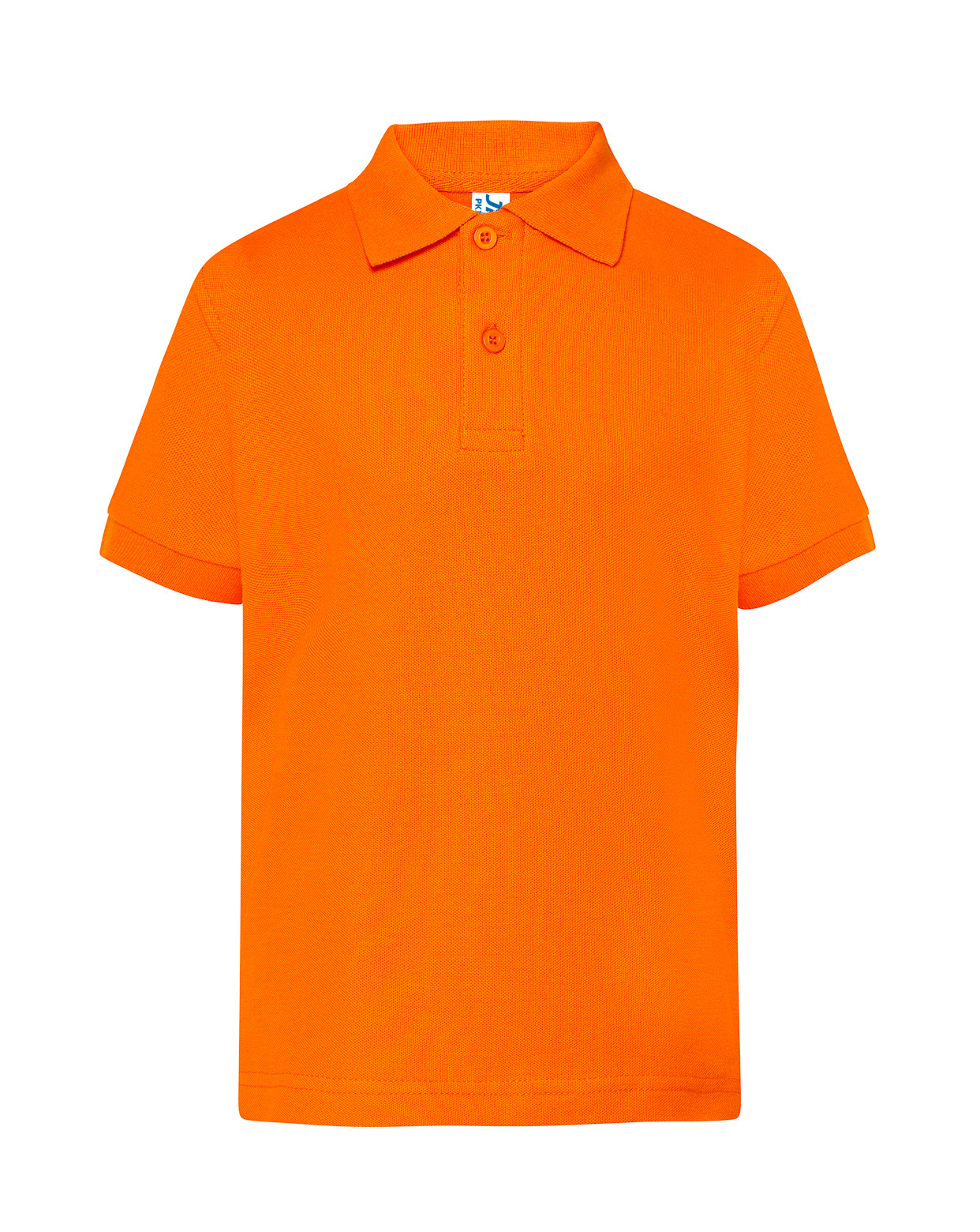 Kid Unisex Polo Orange